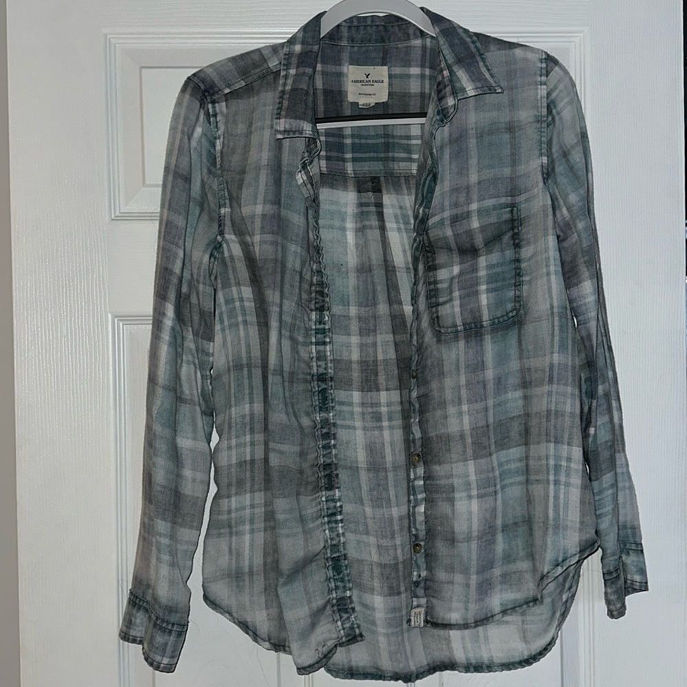 American Eagle Boyfriend Fit Flannel